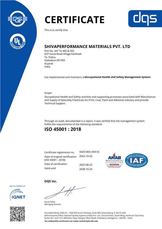 Occupational Health and Safety Management System